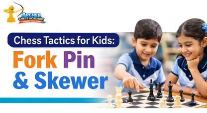 Chess Tactics for Kids: Fork, Pin & Skewer Made Easy